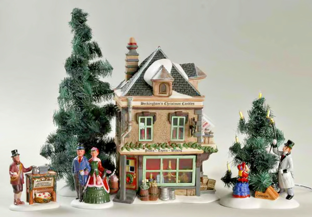 Department 56 Dickens' Village "Beckingham's Christmas Candles" #58748 Retired